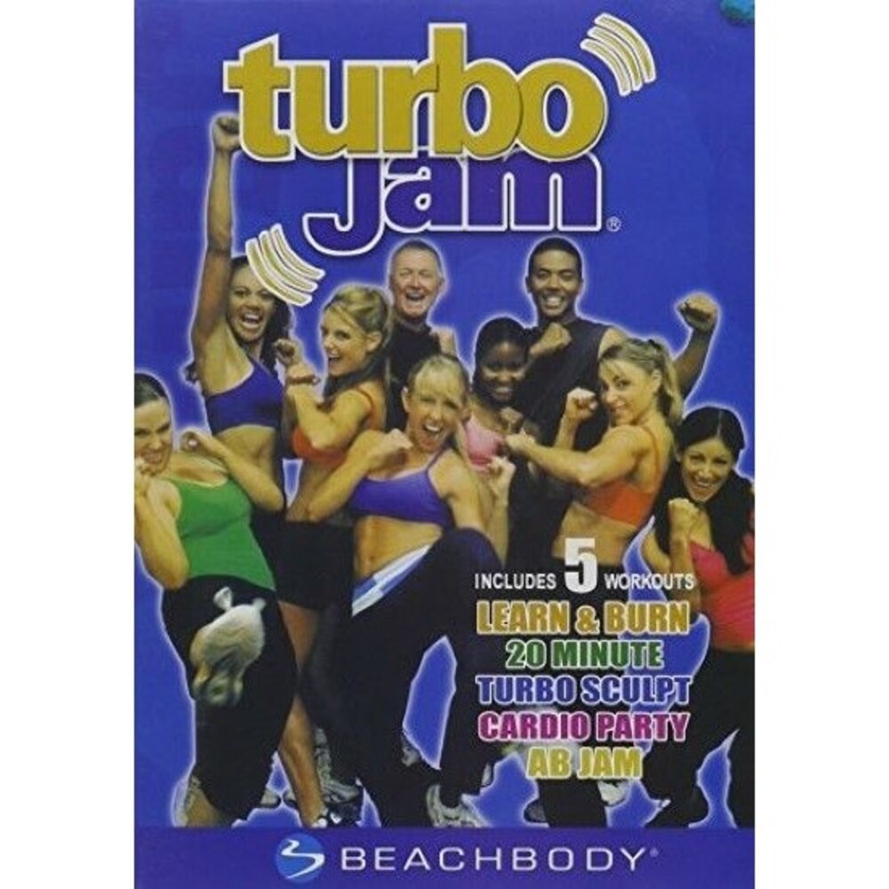 Turbo Jam Beachbody 5 Rockin Workouts (DVD, 2005)